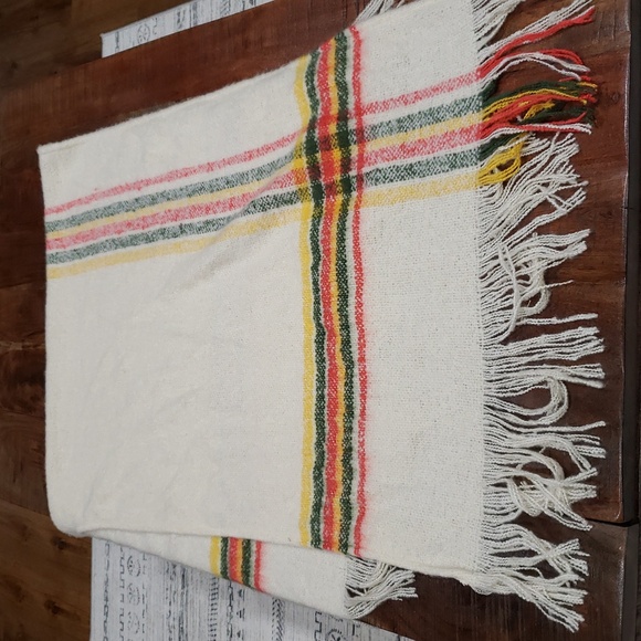 Free People Cream Knit Poncho Sweater - Picture 6 of 7